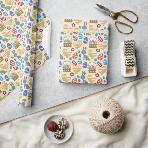 Noordse Pasen Lentepapier Cadeaupapier
