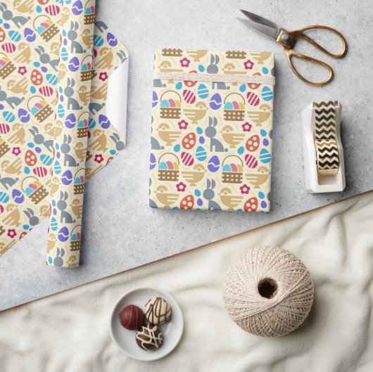 Noordse Pasen Lentepapier Cadeaupapier (Crafts)