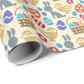 Noordse Pasen Lentepapier Cadeaupapier (Rol Hoek)