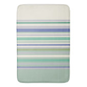 Noordse Pastel Geometrisch Patroon Badmat (Voorkant Verticaal)