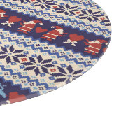 Noordse Patroon: Charmante Illustratie Snijplank (Hoek)