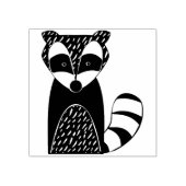 noordse raccoon - zegel rubberstempel (Afrduk)