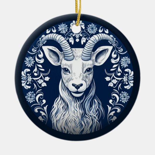 Noordse Ram Ornament (Voorkant)
