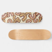 Noordse regenboog Bohemen Neutrale regenboog Persoonlijk Skateboard (Horizontaal)
