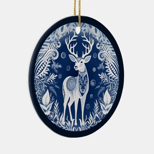 noordse rendieren Ornament (Rechts)