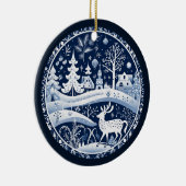 noordse rendieren Ornament (Rechts)