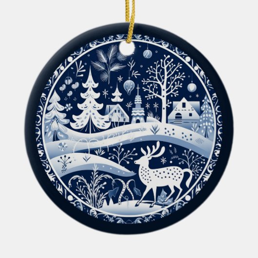 noordse rendieren Ornament (Voorkant)