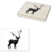 Noordse rendiersoort rubberstempel (Gestempeld)