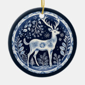 Noordse rendierversiering keramisch ornament (Voorkant)