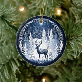 Noordse rendierversiering keramisch ornament
