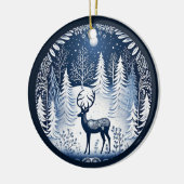 Noordse rendierversiering keramisch ornament (Links)