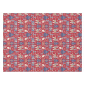 Noordse Scandinavisch Woodland - Kerstmis Tafelkleed (Voorkant (Horizontaal))