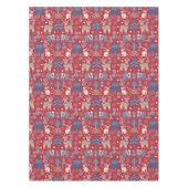 Noordse Scandinavisch Woodland - Kerstmis Tafelkleed (Voorkant)