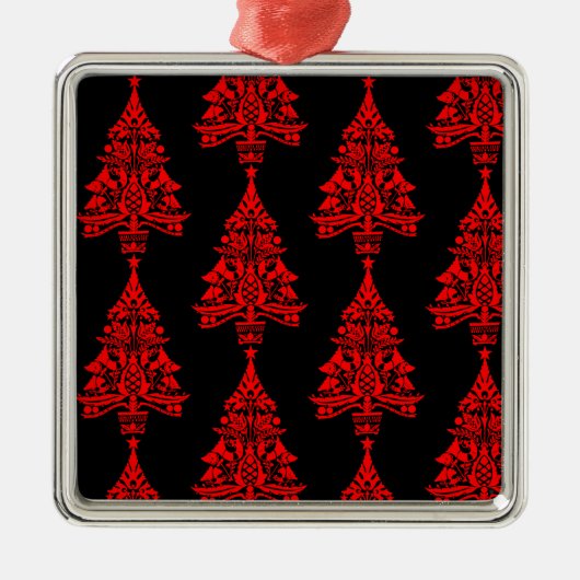 Noordse Scandinavische Kerstboom Decoraties (Voorkant)