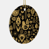 Noordse Scandinavische kerstdecoraties Keramisch Ornament (Rechts)