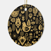 Noordse Scandinavische kerstdecoraties Keramisch Ornament (Links)