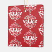 Noordse Scandinavische kerstdecoraties Keramisch Ornament (Links)