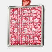 Noordse Scandinavische kerstdecoraties Metalen Ornament (Links)