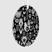 Noordse Scandinavische kerstdecoraties Ornament (voorkant)