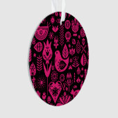 Noordse Scandinavische kerstdecoraties Ornament (voorkant)