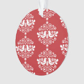 Noordse Scandinavische kerstdecoraties Ornament (voorkant)