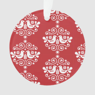 Noordse Scandinavische kerstdecoraties Ornament