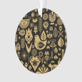 Noordse Scandinavische kerstdecoraties Ornament (voorkant)