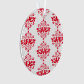 Noordse Scandinavische kerstdecoraties Ornament (voorkant)