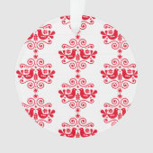 Noordse Scandinavische kerstdecoraties Ornament (voorkant)