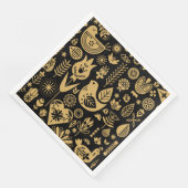 Noordse Scandinavische kerstdecoraties Servet (Hoek)