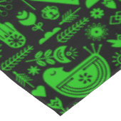 Noordse Scandinavische kerstdecoraties Tafelkleed (Gekanteld)