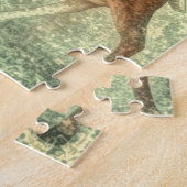 Noordse  Scandinavische kerstrendieren Legpuzzel (Zijkant)