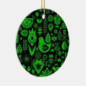 Noordse Scandinavische Kerstversiering Keramisch Ornament (Rechts)