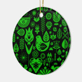 Noordse Scandinavische Kerstversiering Keramisch Ornament (Links)