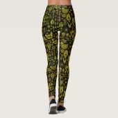 Noordse Scandinavische volkskunst Leggings (Achterkant)