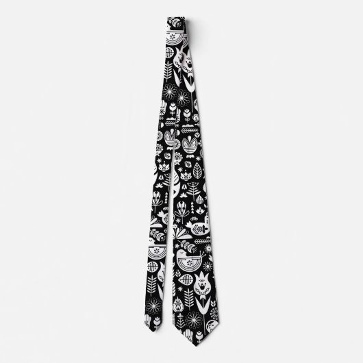 Noordse Scandinavische volkskunst Stropdas (Achterkant)