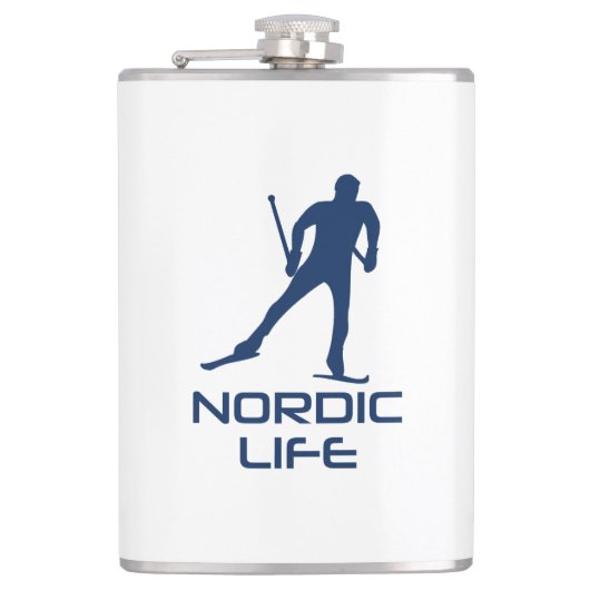Noordse Skilife Heupfles (Voorkant)