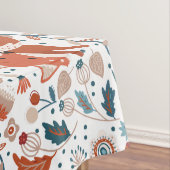 Noordse slaapvosspatroon tafelkleed (Voorbeeld)