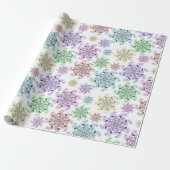 Noordse Sneeuwtuin  Cadeaupapier (Uitgerold)