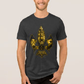 Noordse speer Tri-Blend shirt (Voorkant)