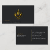 Noordse speer Visitekaartje (Voorkant / Achterkant)