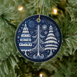 Noordse Versiering Keramisch Ornament