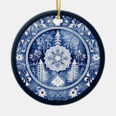 Noordse Versiering Keramisch Ornament (Voorkant)