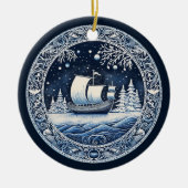 Noordse Versiering Keramisch Ornament (Voorkant)