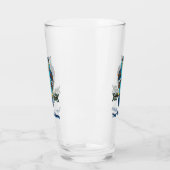 Noordse volks kunst uil glas (Links)