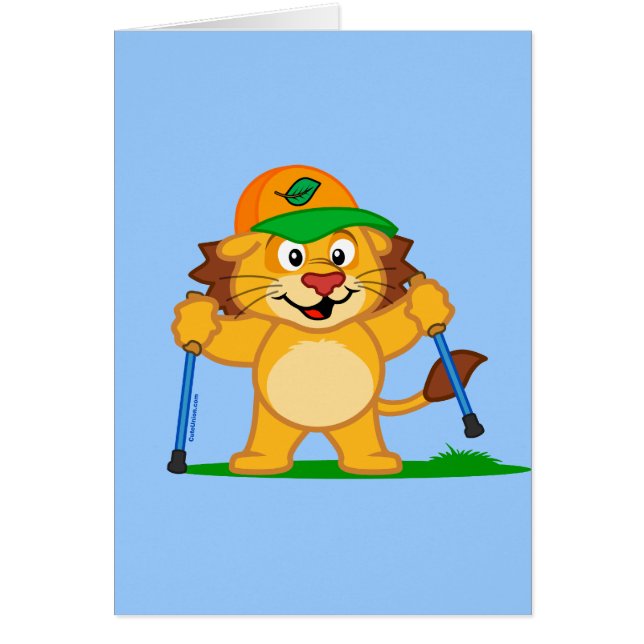 Noordse Walking Lion (Voorkant)