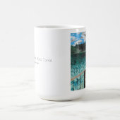 Noordshore Hood Canal, Washingt, Large Coffee Mok (Center)