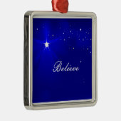 NoordStar Believe kerstversiering Metalen Ornament (Rechts)