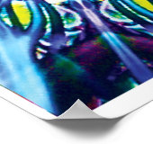 Noordster Kinetic Collage Kaleidoscoop Poster (Hoek)