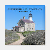 Noordvuurtoren, Block Island RI Magnet (Voorkant)